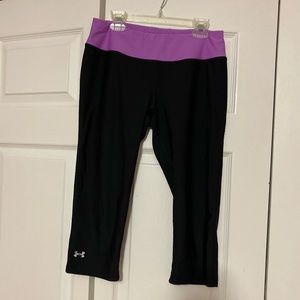 Under Armour cropped workout pants